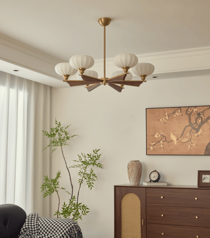 Rowan Bloom Glass Chandelier