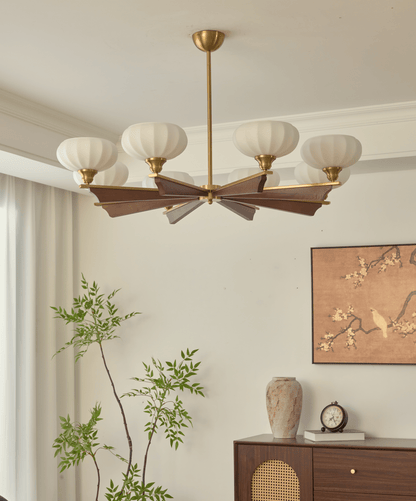 Rowan Bloom Glass Chandelier