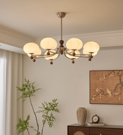 Kyrie Bloom Glass Chandelier