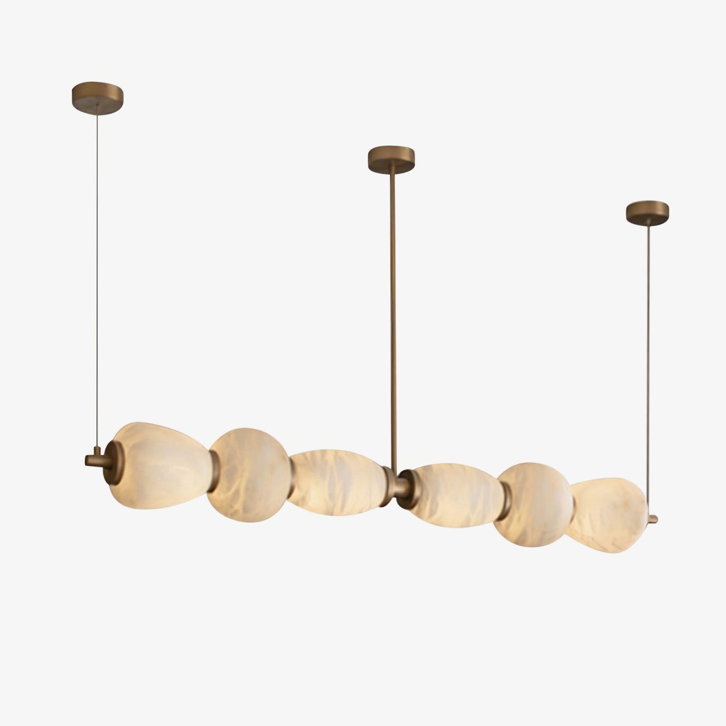 Peyton Alabaster Linear Chandelier
