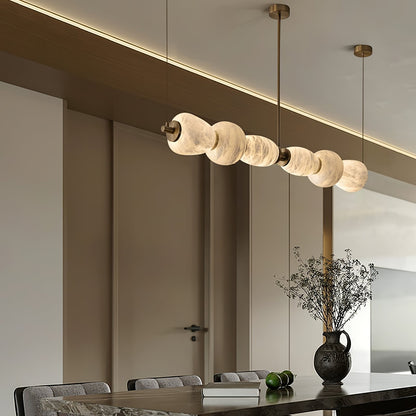 Peyton Alabaster Linear Chandelier