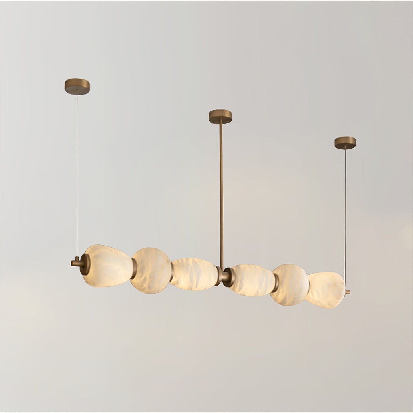 Peyton Alabaster Linear Chandelier