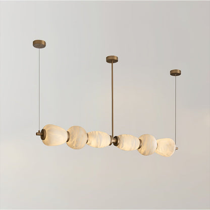 Peyton Alabaster Linear Chandelier