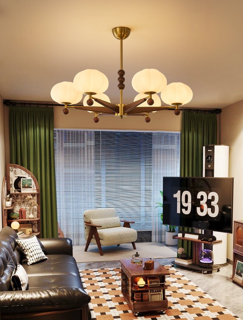 Karter Bloom Glass Chandelier