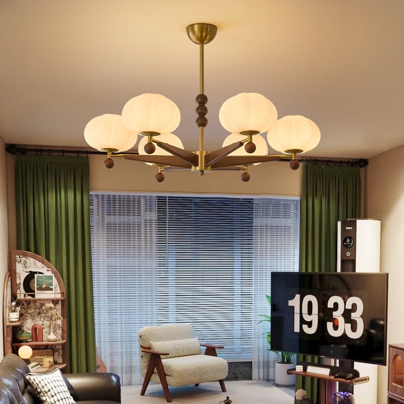 Karter Bloom Glass Chandelier