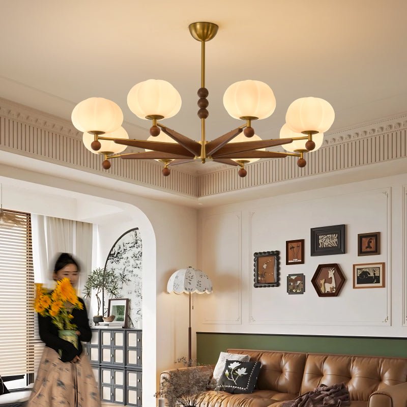 Karter Bloom Glass Chandelier