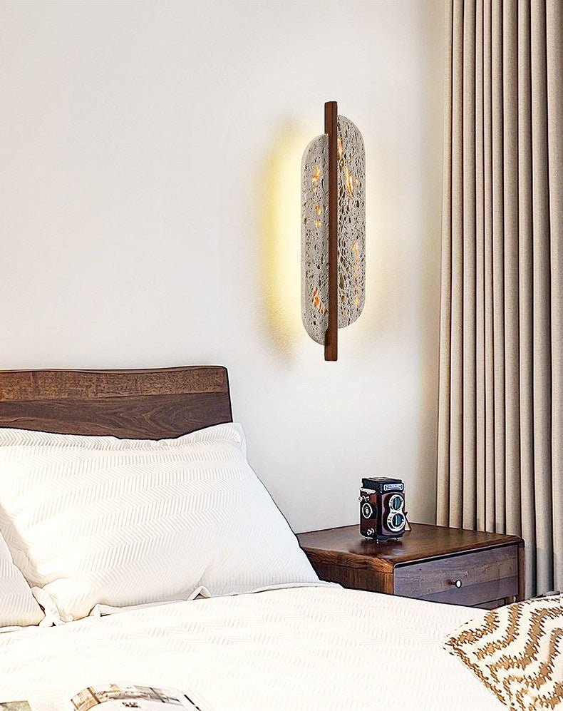 Sara Travertine Wall Light