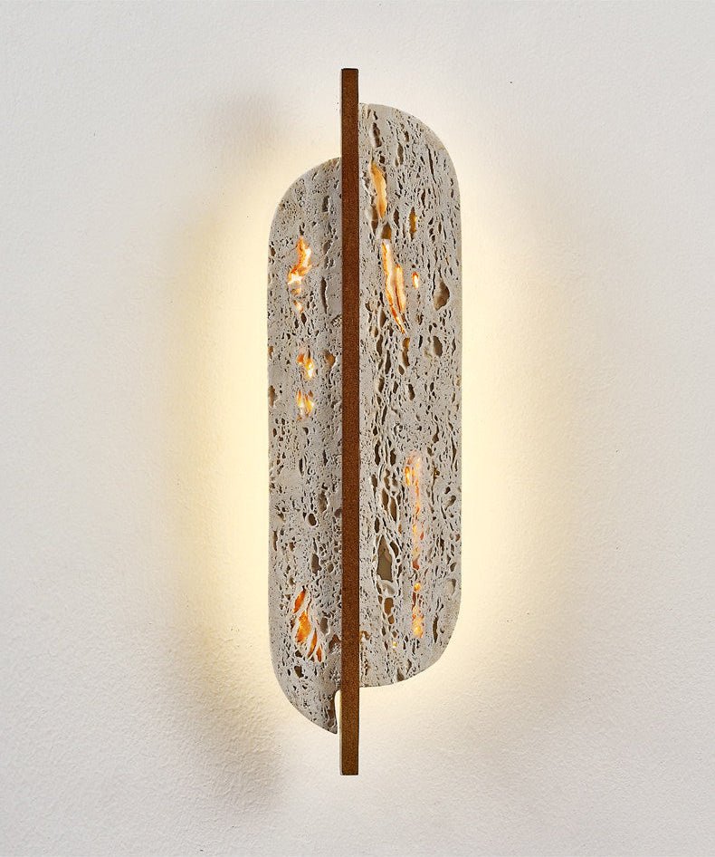 Sara Travertine Wall Light