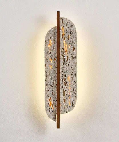 Sara Travertine Wall Light