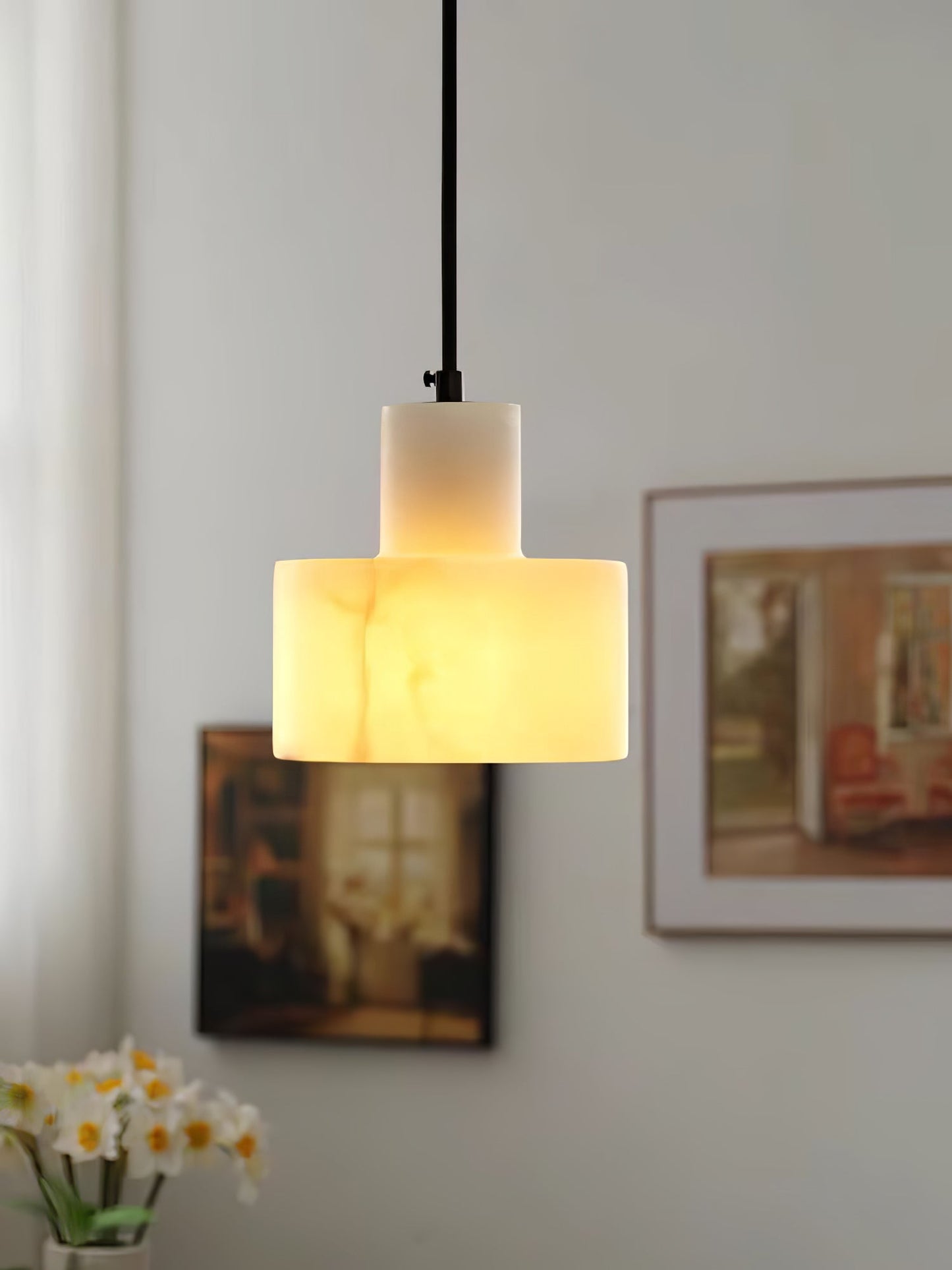 Eloise Alabaster Pendant Lamp