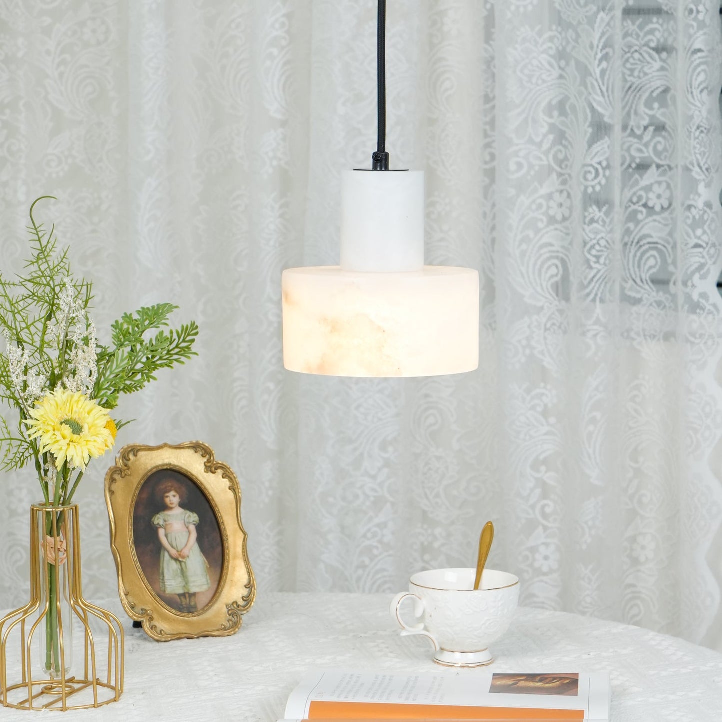 Eloise Alabaster Pendant Lamp