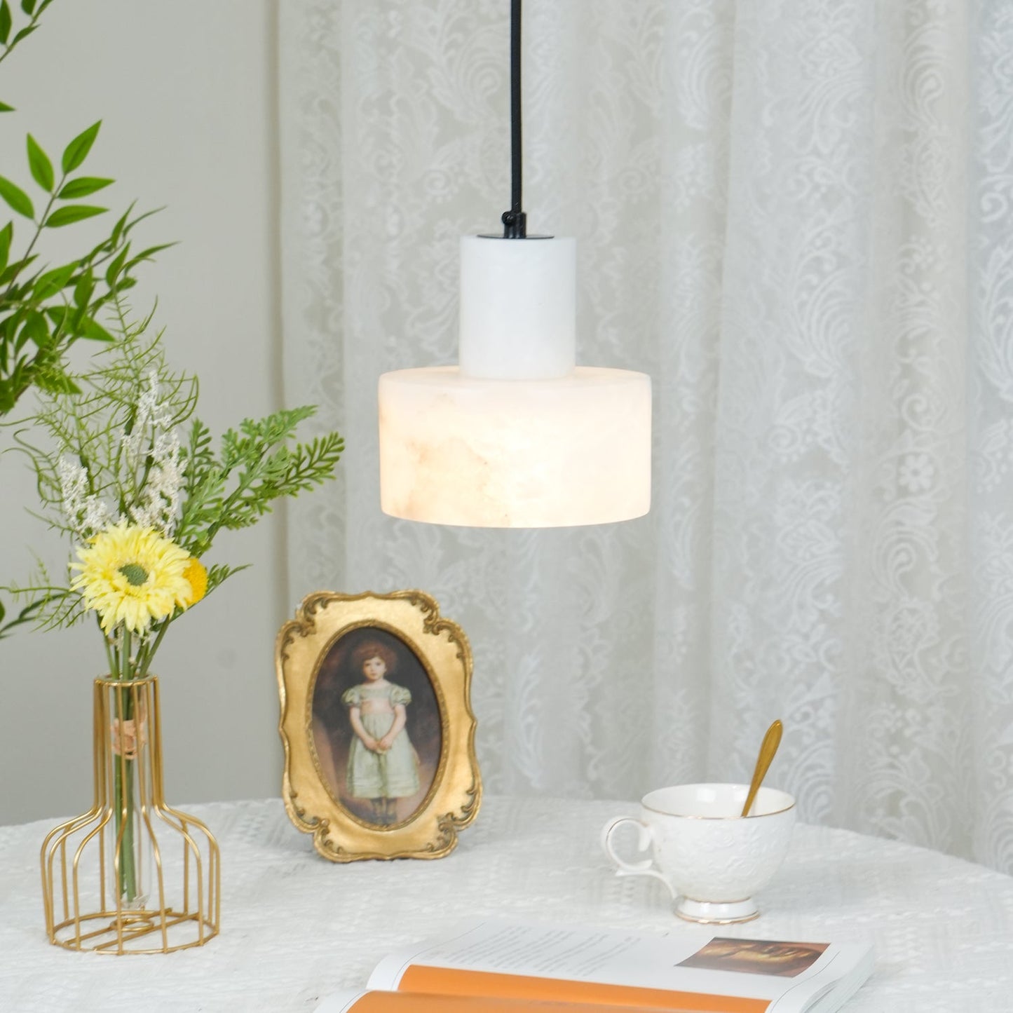 Eloise Alabaster Pendant Lamp