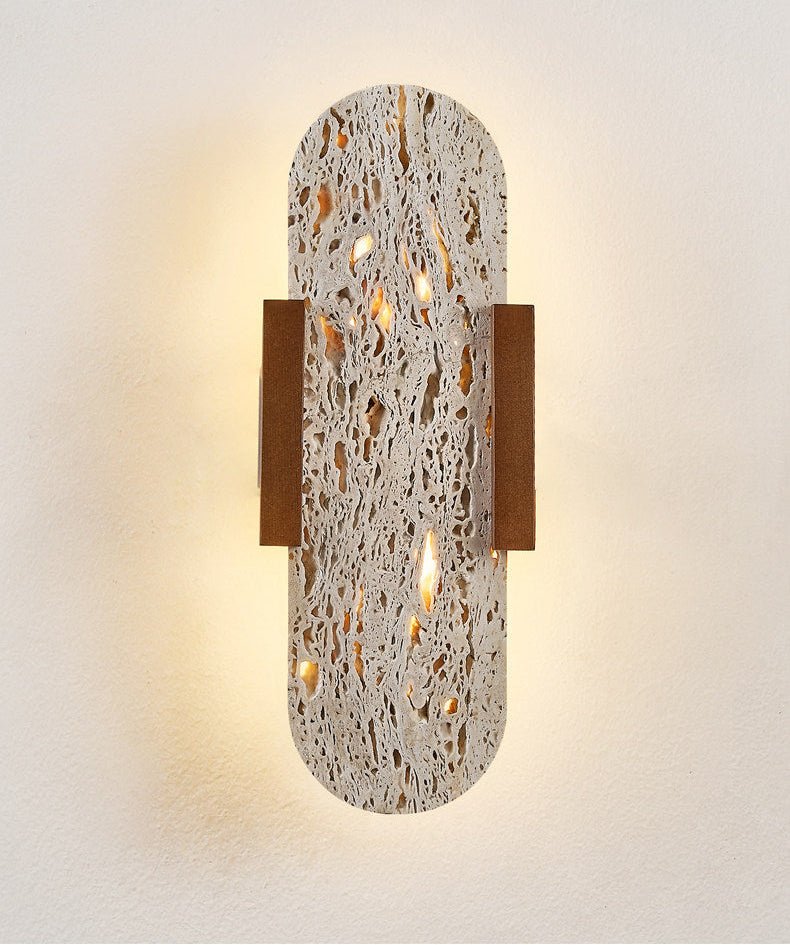 Felix Travertine Wall Light