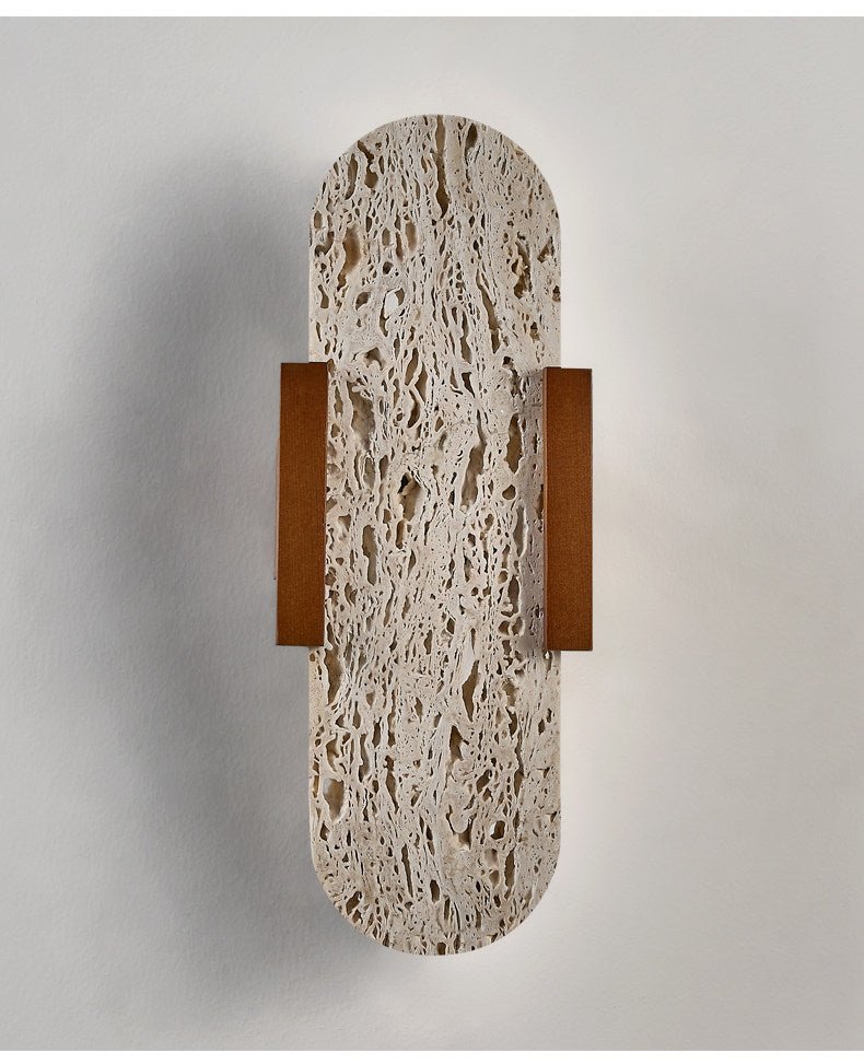 Felix Travertine Wall Light