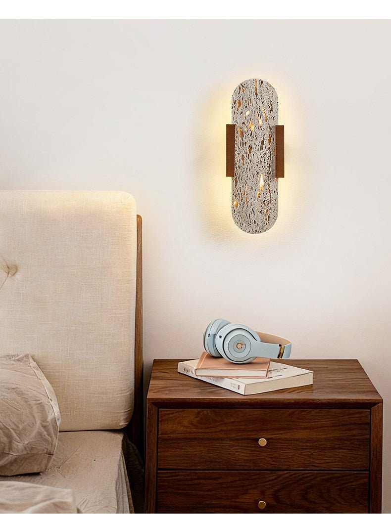 Felix Travertine Wall Light