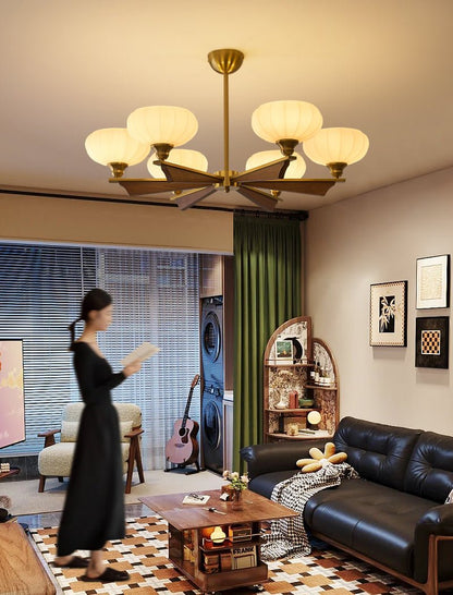 Rowan Bloom Glass Chandelier