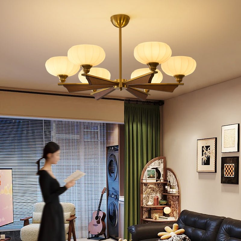 Rowan Bloom Glass Chandelier