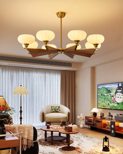 Rowan Bloom Glass Chandelier