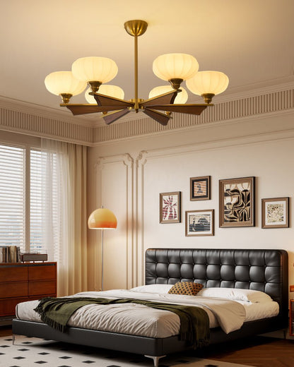 Rowan Bloom Glass Chandelier