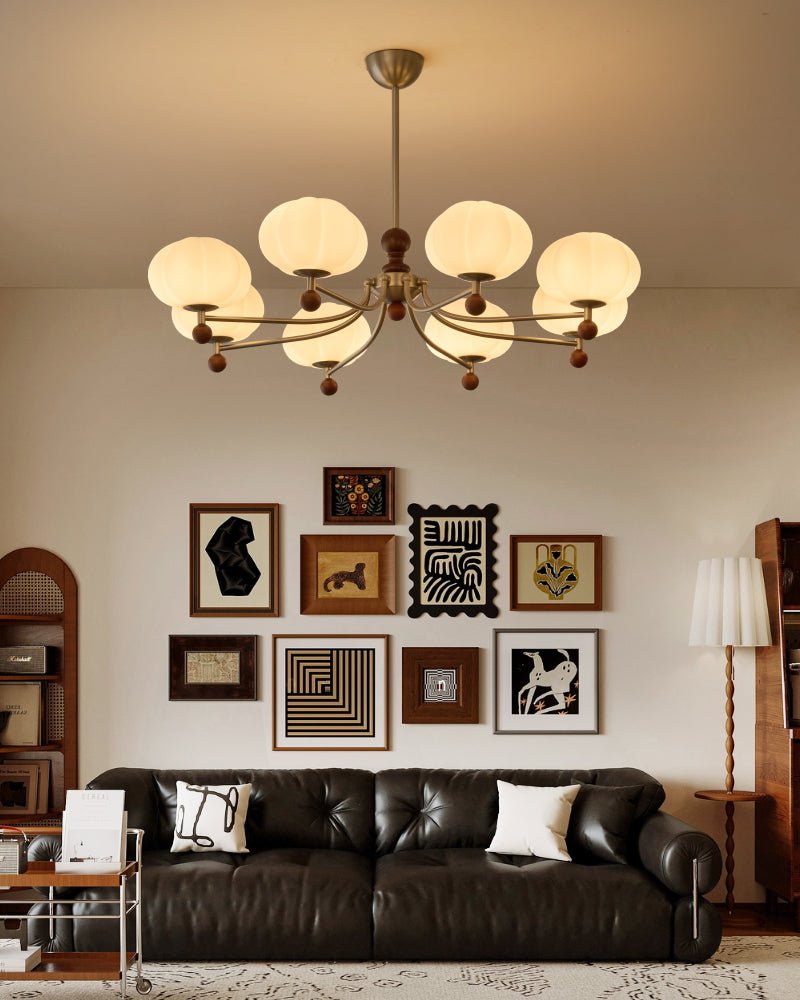 Kyrie Bloom Glass Chandelier