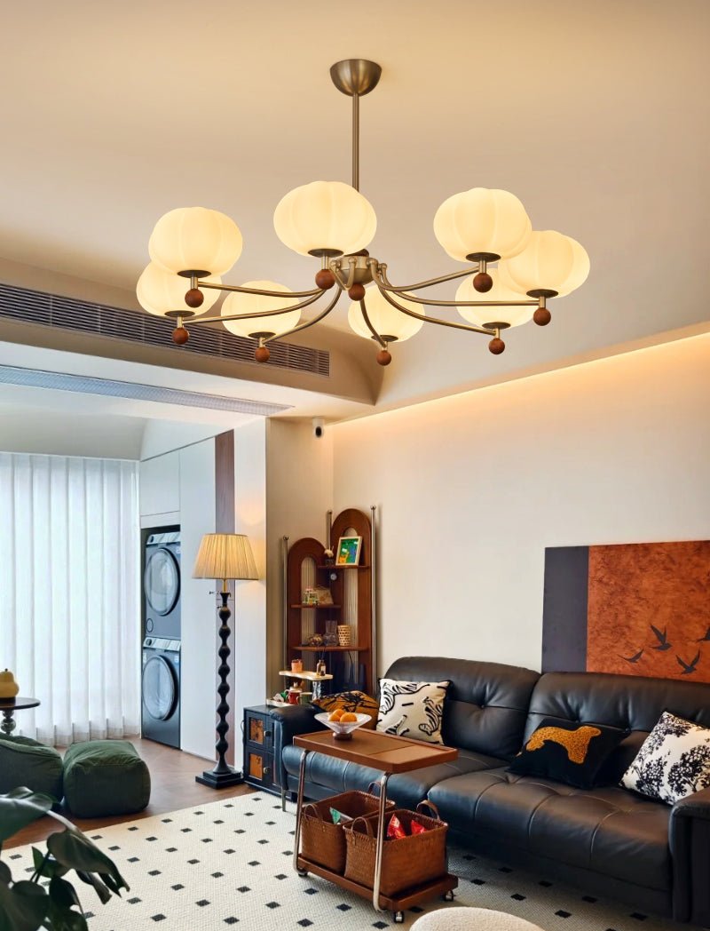 Kyrie Bloom Glass Chandelier