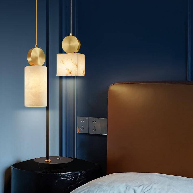 Lyla Alabaster Pendant Light