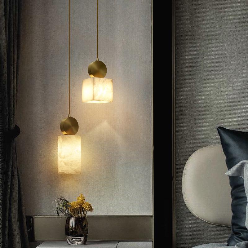 Lyla Alabaster Pendant Light