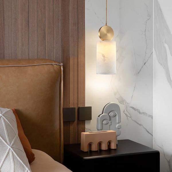 Lyla Alabaster Pendant Light