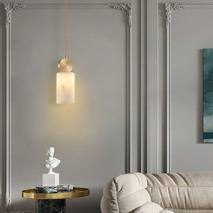 Lyla Alabaster Pendant Light