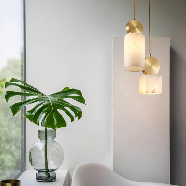 Lyla Alabaster Pendant Light