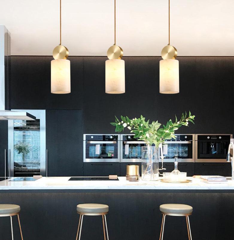 Lyla Alabaster Pendant Light