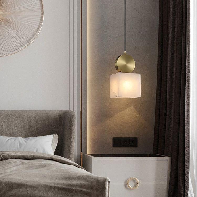 Lyla Alabaster Pendant Light