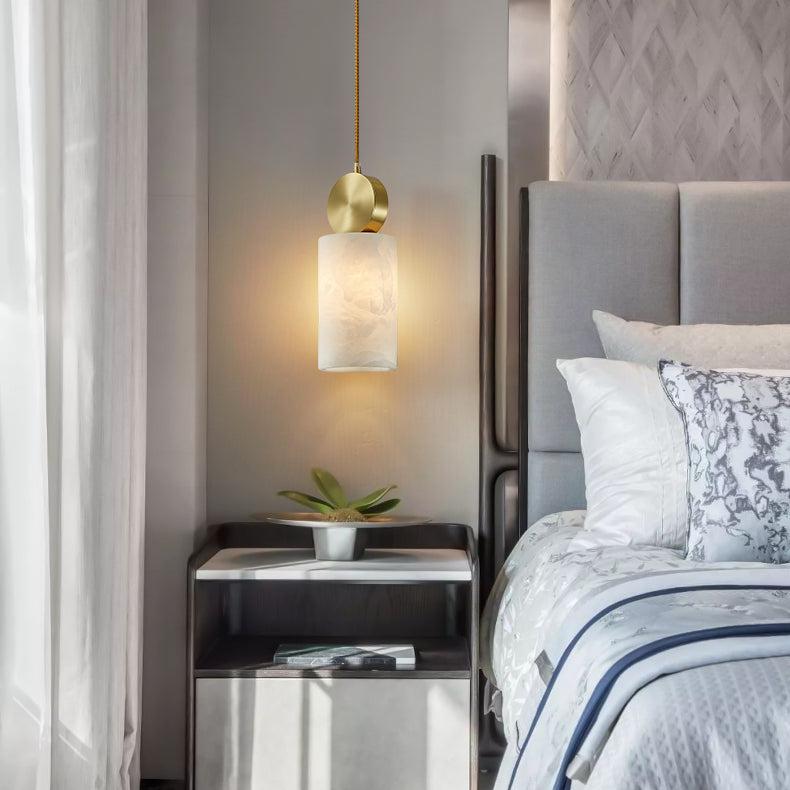 Lyla Alabaster Pendant Light