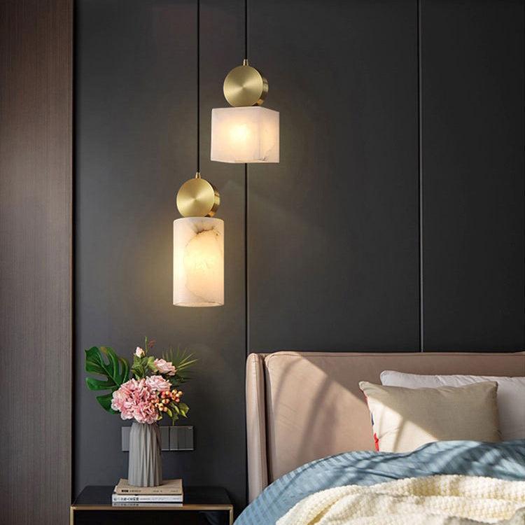Lyla Alabaster Pendant Light