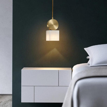 Lyla Alabaster Pendant Light