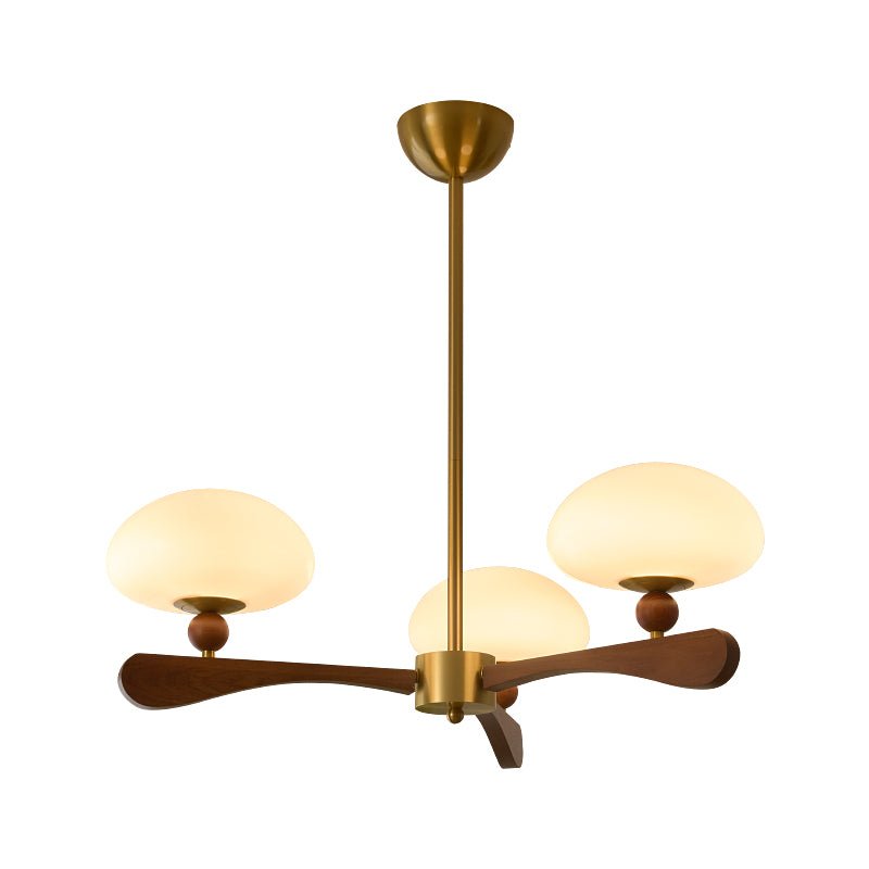 Zayn Round Glass Chandelier