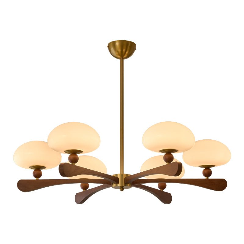 Zayn Round Glass Chandelier