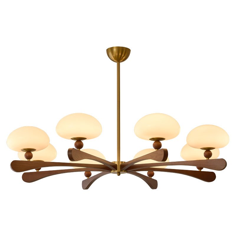 Zayn Round Glass Chandelier