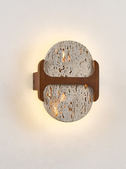 Jett Travertine Wall Light