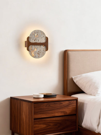 Jett Travertine Wall Light