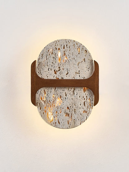 Jett Travertine Wall Light
