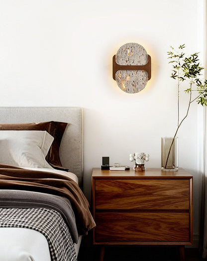 Jett Travertine Wall Light