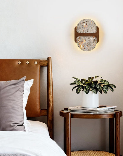 Jett Travertine Wall Light