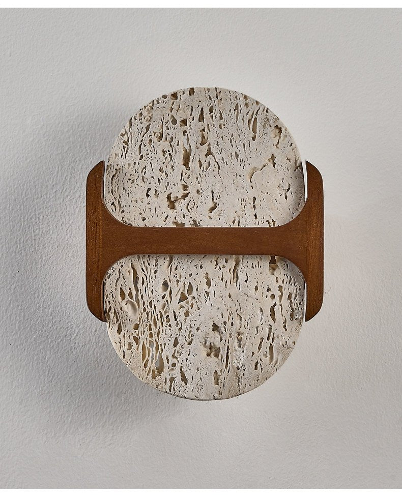 Jett Travertine Wall Light