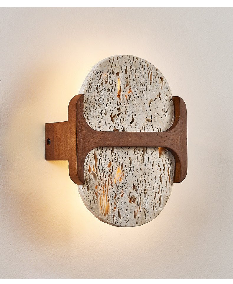 Jett Travertine Wall Light