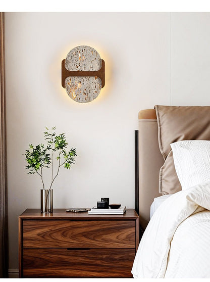 Jett Travertine Wall Light