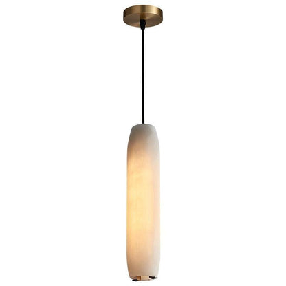Jonah Alabaster Flute Pendant Light