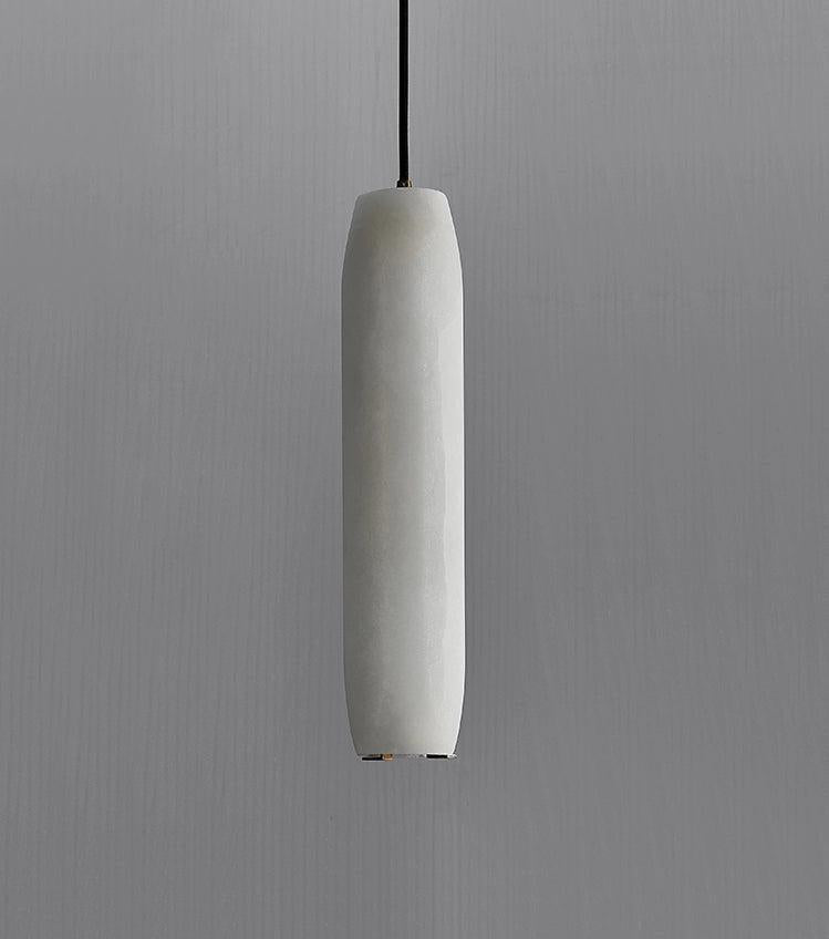 Jonah Alabaster Flute Pendant Light