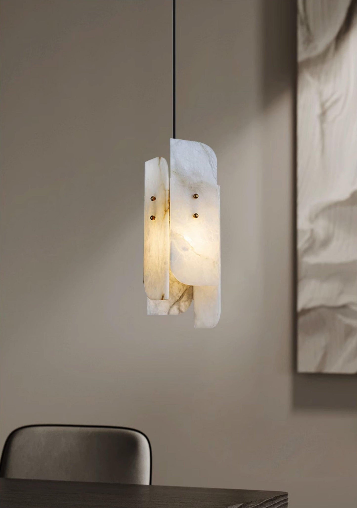 Amir Alabaster Pendant Light