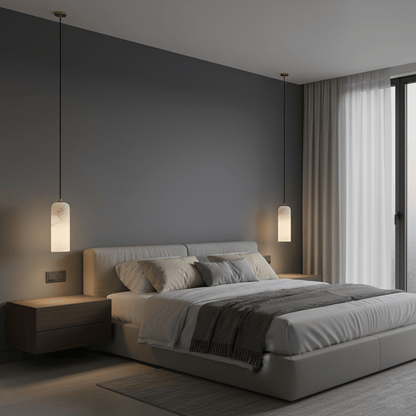 Quinn Alabaster Pendant Lamp